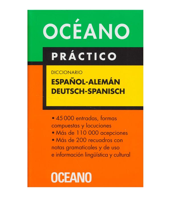 Diccionario Oceano Practico Espanol Aleman Deutsch Spanisch Panamericana