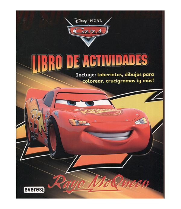 Disney Cars Rayo Mcqueen Libro De Actividades Panamericana New