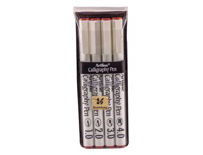 marcador-para-caligrafia-ek-2404w-x-4-sepia-artline-2-4974052808395