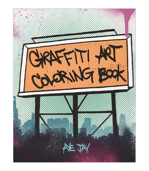 460 Graffiti Art Coloring Book Picture HD