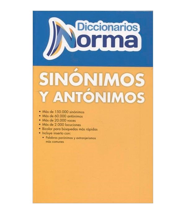 Resultado de imagen para diccionario de sinonimos y antonimos