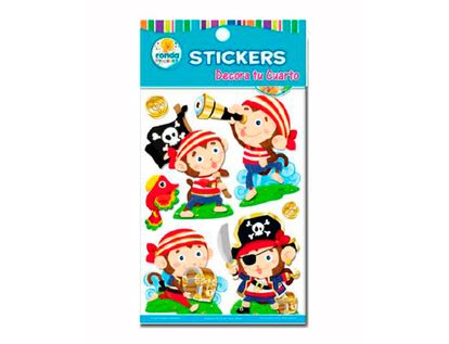 stickers-decorativos-de-micos-y-piratas-ronda-673110457