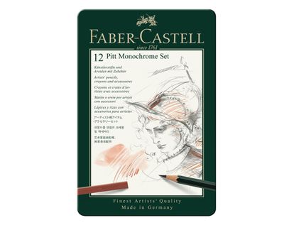 set-monochrome-12-piezas-faber-castell-4005401129752
