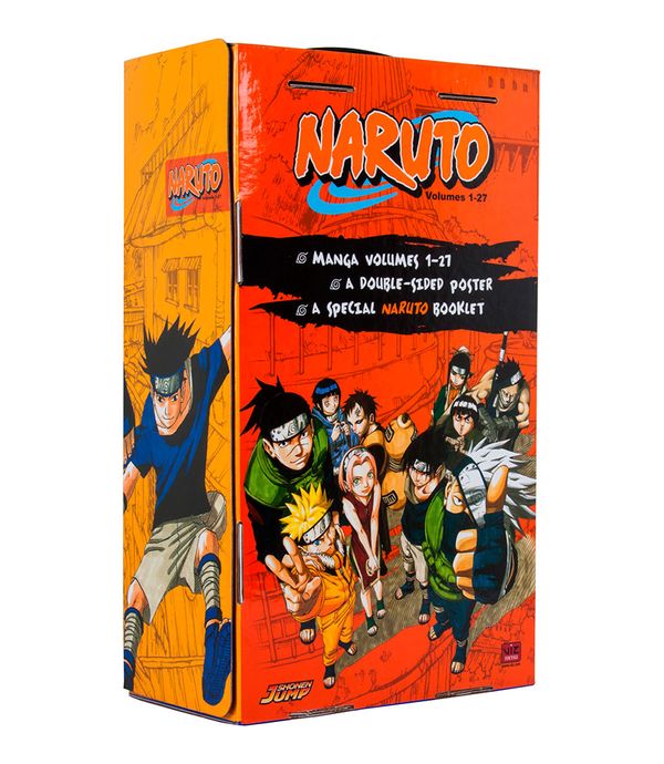 Manga Naruto Box Set 27 Volumenes Panamericana