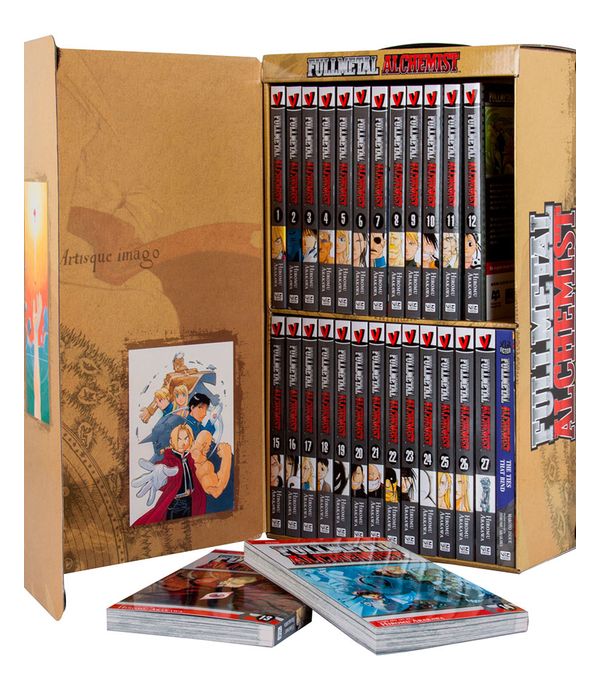 Manga Fullmetal Alchemist Box Set Completo 27 Volumenes Panamericana
