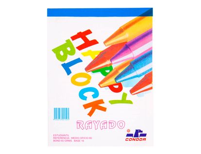 block-tamano-1-2-oficio-rayado-7705073001505