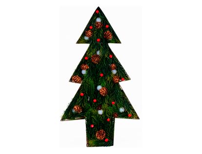 Arbol-pequeño-Luz-LED-y-piñas---40-cm