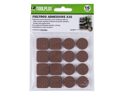 fieltro-adhesivo-cuadros-y-circulos-cafe-x-16-unidades-7701016419321