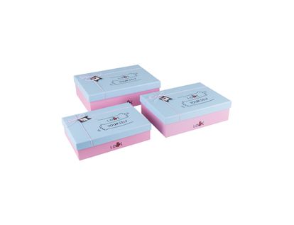 set-x-3-caja-de-regalo-rosada-con-tapa-azul-yourself-7701016580151
