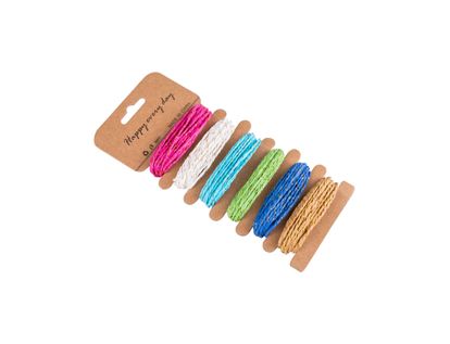 hilo-de-papel-retorcido-5-mt-x-6-colores-3300130040318