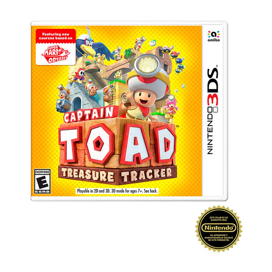 Juego Captain Toad Treasure Tracker Para Nintendo 3ds Panamericana