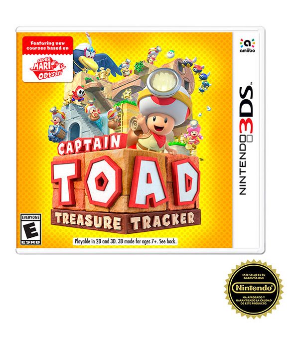 Juego Captain Toad Treasure Tracker Para Nintendo 3ds Panamericana