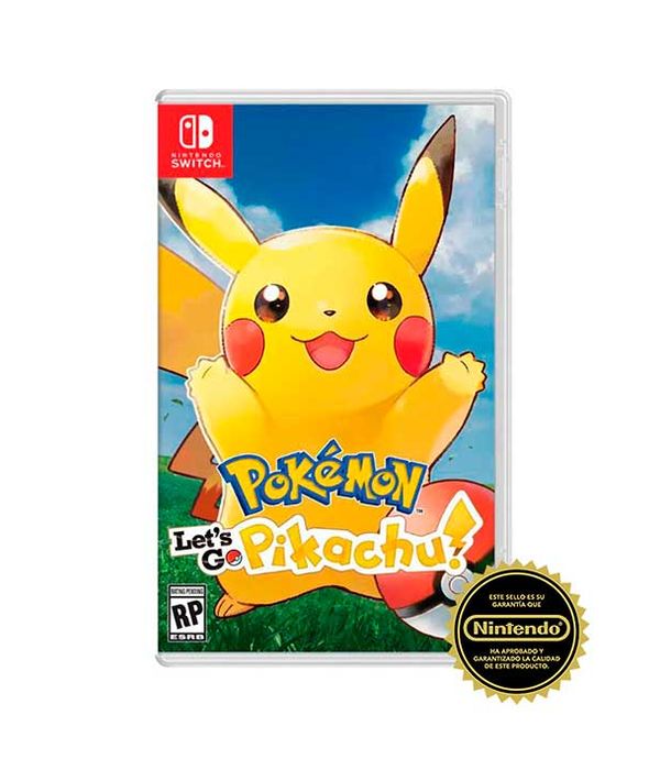 Juego Pokémon Lets Go Pikachu Para Nintendo Switch