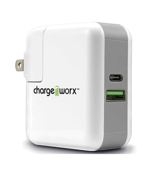 Cargador De Pared Usb C De 35 W Blanco Panamericana
