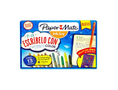 paper-mate-inkjoy-12-boligrafos-libreta-71641162297