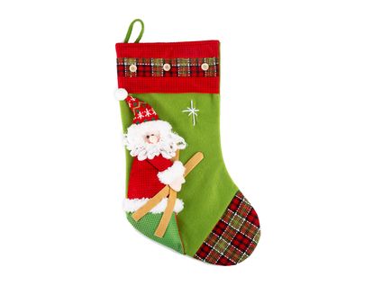 bota-navidena-santa-con-sky-rojo-y-verde-pistacho-50-cm-7701016721998