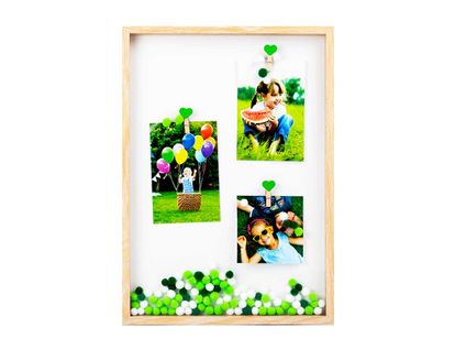 portarretrato-31-x-43-5-cm-mdf-con-pompones-verde-y-blanco-7701016703086