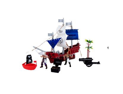 set-barco-pirata-velas-azules-y-blancas-con-accesorios-6923304120806
