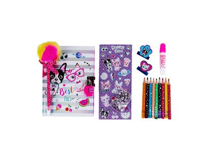 diario-con-candado-y-clave-diseno-mascotas-con-accesorios-842817079813