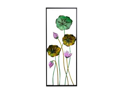 cuadro-metalico-91-x-36-cm-3-flores-con-hojas-moradas-y-verdes-7701016817608