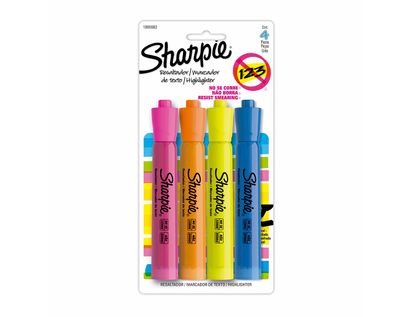 resaltadores-sharpie-tank-por-4-unidades-71641181540
