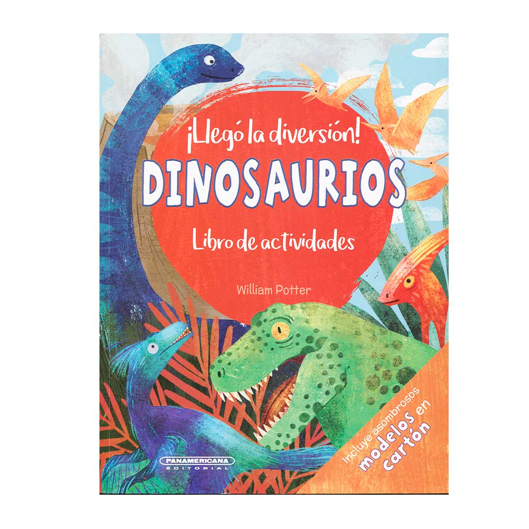 Libro para colorear y actividades 2 X-Princesa & Dinosaurio 2 Libros