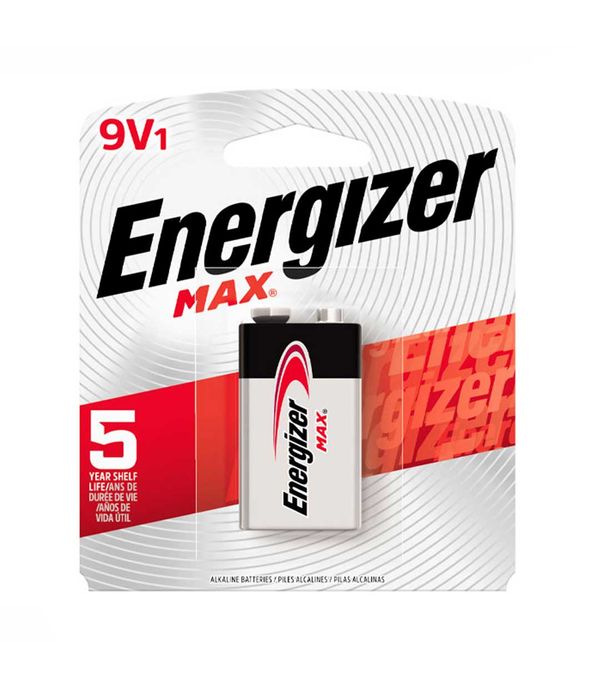 pila alcalina energizer max de 9 voltios
