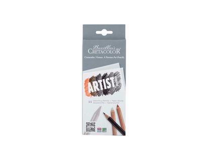 Creatacolor sanguina seco Lápiz Suave 3pk medio lápiz de color rojo//marrón