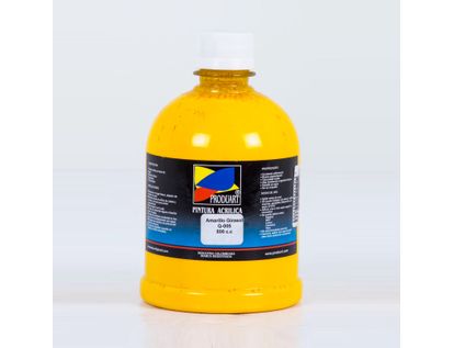 pintura-acrilica-produart-de-500-cm3-color-amarillo-girasol-7707265292333