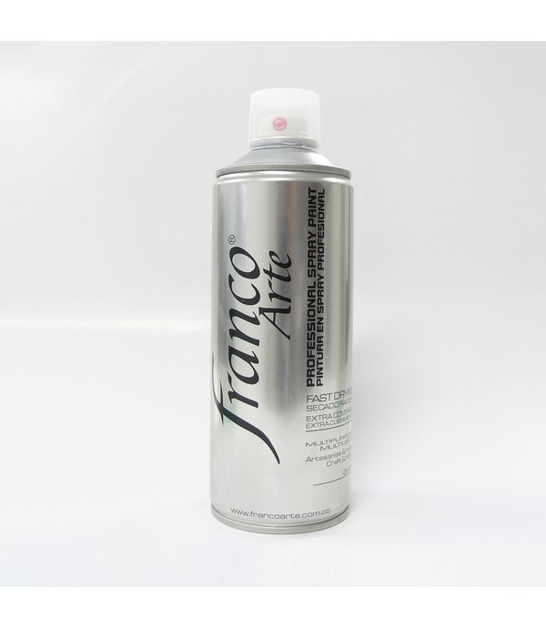 Pintura en spray color plata, 400 cm³ - Panamericana
