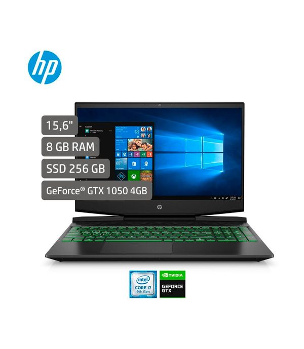 Portatil Hp Gaming Pavilion Intel Core I7 Ram 8 Gb 256 Gb Ssd Nvidia Geforce Gtx 1050 15 Dk0005la 15 6 Panamericana