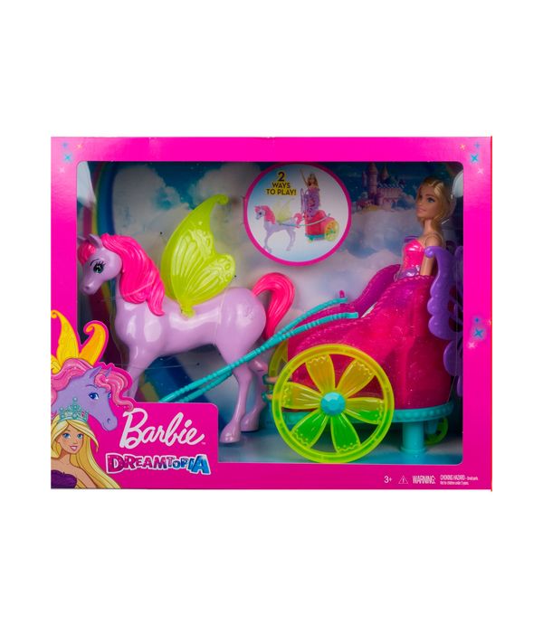 carruaje de la barbie