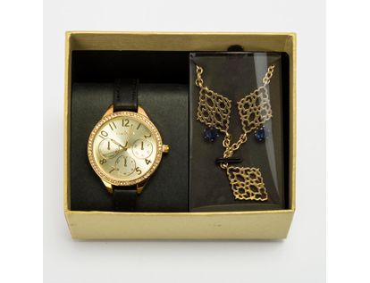 reloj-analogo-dama-con-collar-y-aretes-7701017842005