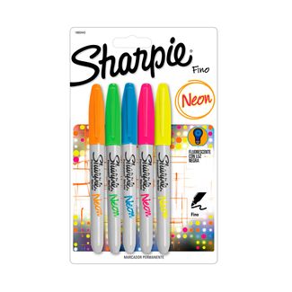 marcador-sharpie-neon-5-unidades-surtidas-71641085688