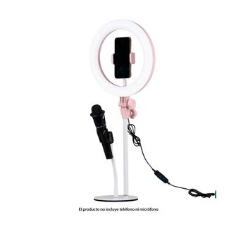soporte-para-celular-usb-rosado-con-adaptador-para-microfono-y-aro-de-luz-6939119033873