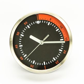 reloj-de-pared-15-3cm-diseno-redondo-tacometro-plateado-negro-y-rojo-7701016140270