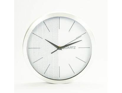reloj-de-pared-25-5cm-diseno-redondo-plateado-y-blanco-7701016140317