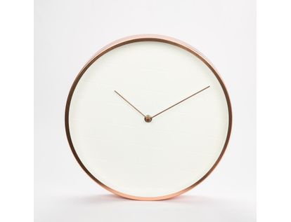 reloj-de-pared-29-5cm-circular-blanco-con-borde-de-alumino-oro-rosa-7701016160308