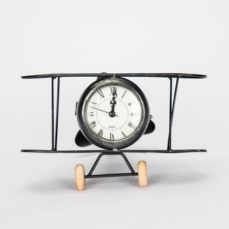 reloj-de-mesa-metalico-de-15-x-18-cm-aeroplano-negro-7701016134392