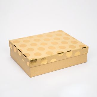 caja-de-regalo-beige-de-29-x-21-x-8-cm-tapa-con-diseno-de-circulos-dorados-7701016227360