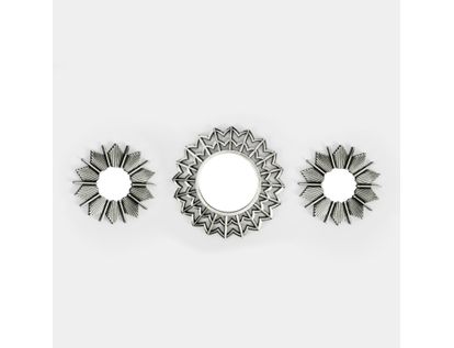 set-de-espejos-x-3-piezas-flores-plateado-y-negro-7701016140614