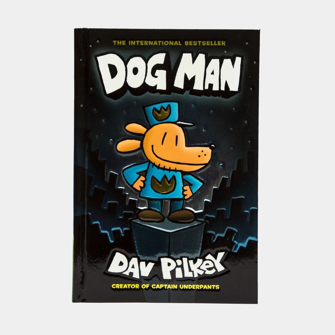 what was the first dog man book