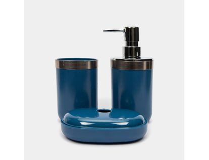 set-de-bano-x3-piezas-azul-plateado-7701016140331
