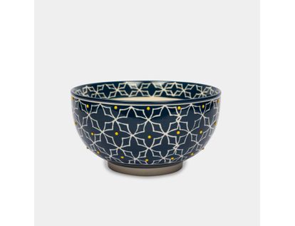 bowl-en-ceramica-de-850ml-azul-diseno-estrellas-puntos-amarillos-7701016262842