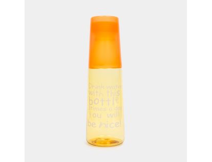 botella-plastica-anaranjada-de-450ml-con-vaso-7701016369398