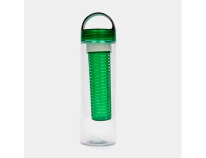 botella-plastica-transparente-verde-de-600ml-con-infusor-7701016369411