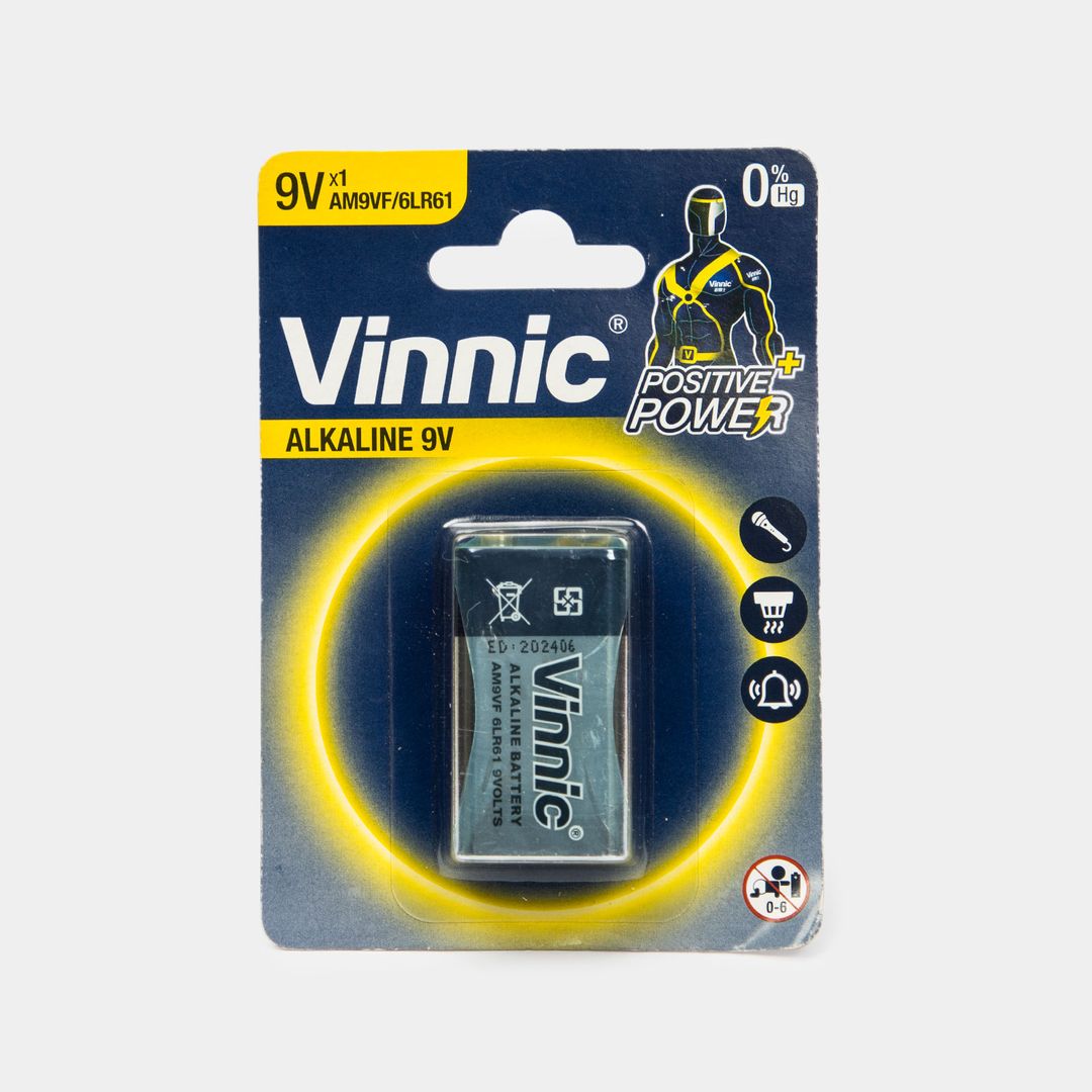 Batería Alcalina Vinnic® De 9v Panamericana