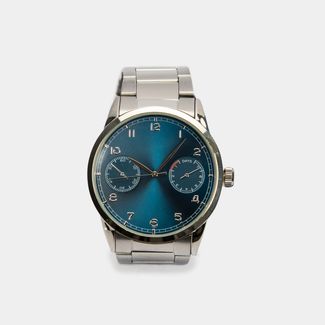 reloj-analogo-pulso-metalico-plateado-tablero-azul-7701016799874