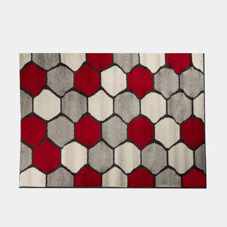 alfombra-de-120-x-170-cm-diseno-colmena-blancos-grises-y-rojos-644455