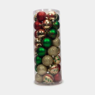 set-de-bolas-escarchadas-6-cm-x-40-unidades-verdes-rojas-doradas-7701016318242